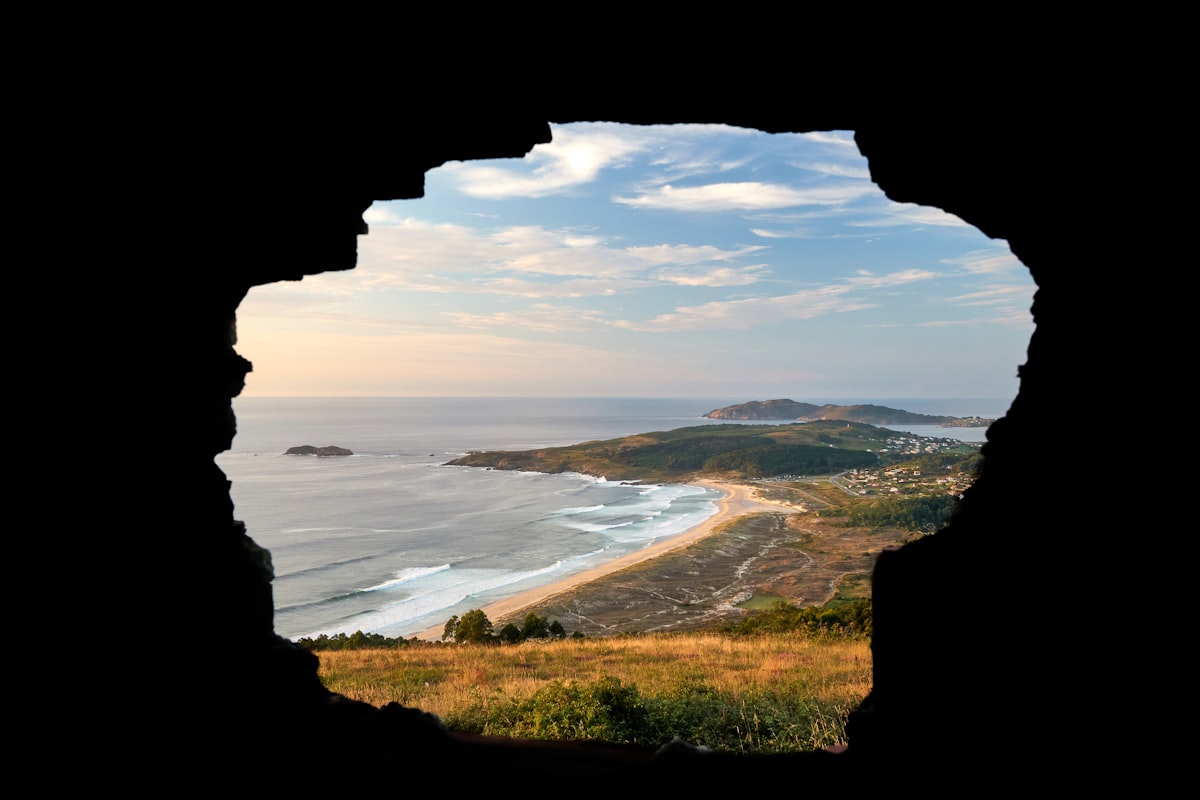 Cabecera de la ruta Camino a Fisterra del Camino de Santiago